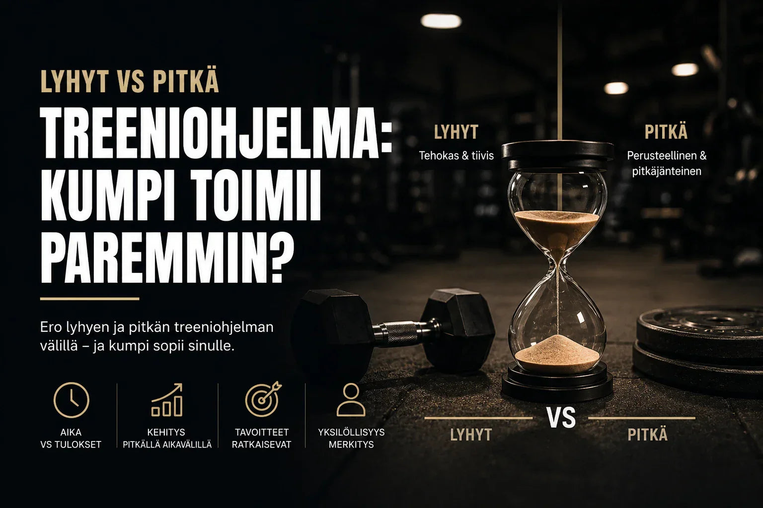 Lyhyt vs pitkä treeniohjelma: kumpi toimii paremmin?