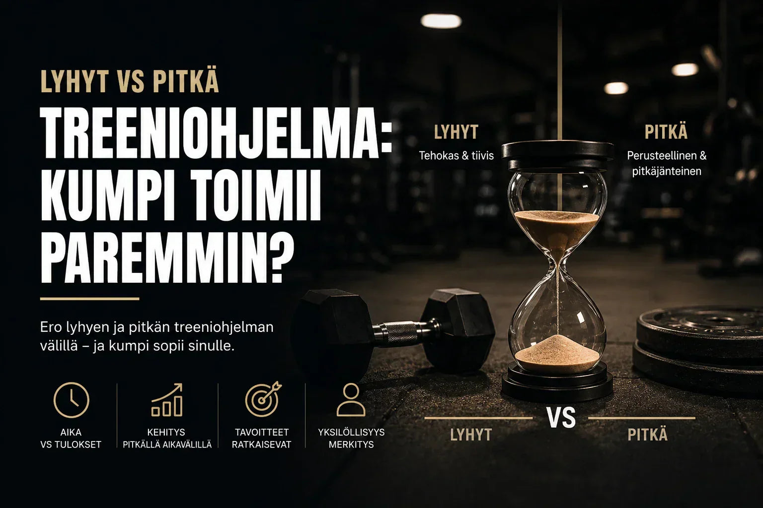 Lyhyt vs pitkä treeniohjelma: kumpi toimii paremmin?