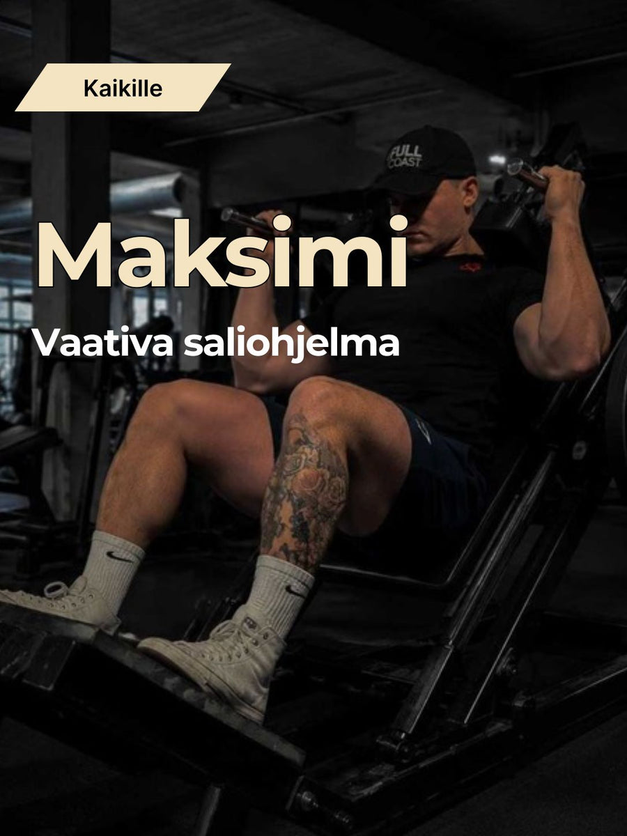 U/L Hypertrofia PRO - 2 Jakoinen Saliohjelma