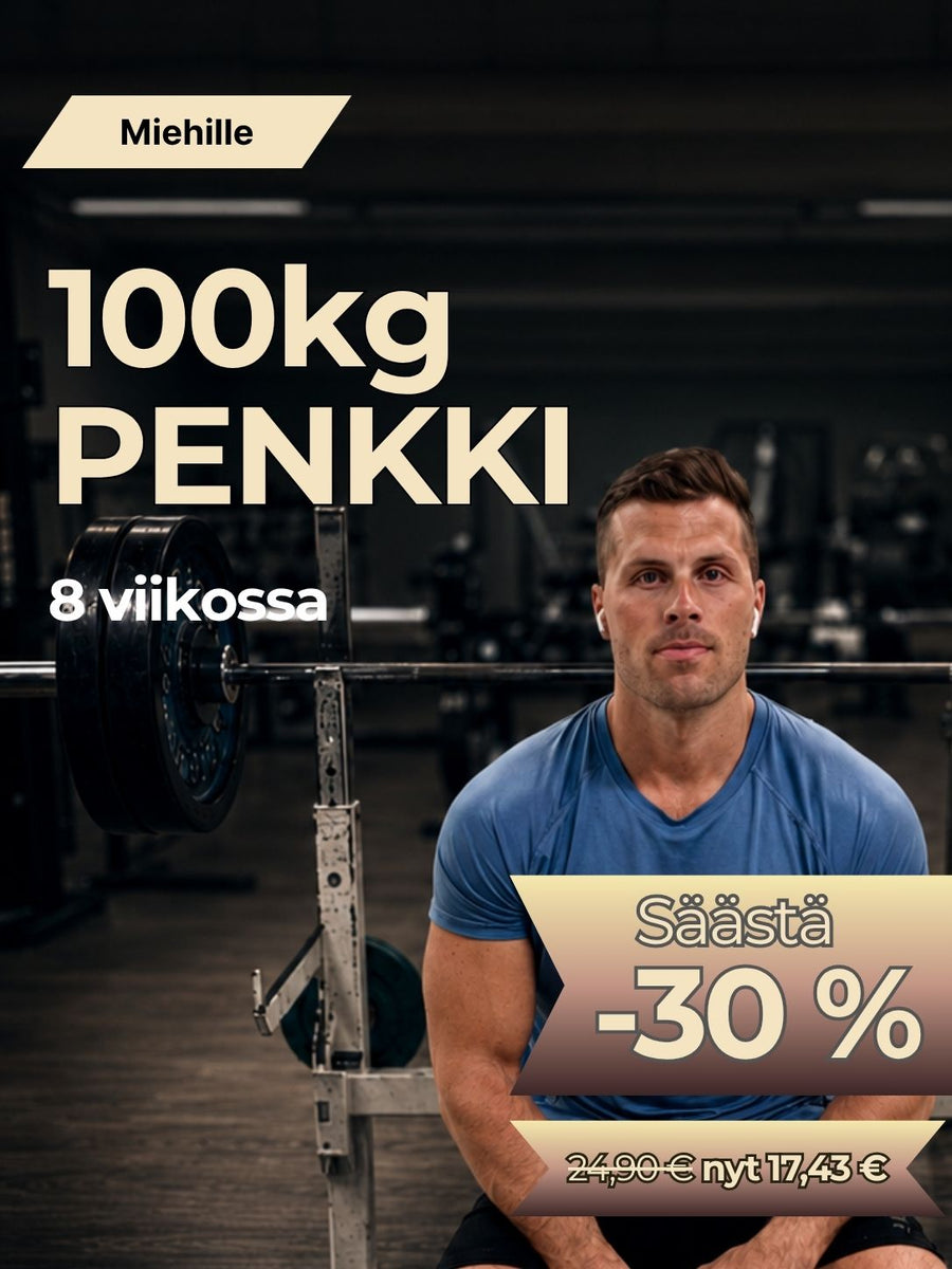 Punttipenkki ja tangoteline levyillä penkkipunnerrusta varten