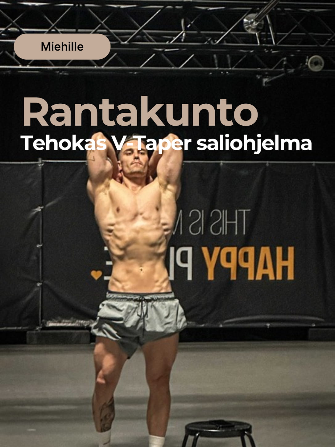 Rantakunto - Miesten kuntosaliohjelma