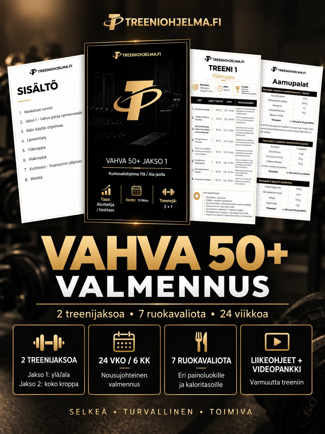 Vahva +50 - Valmennus +50 vuotiaalle naiselle